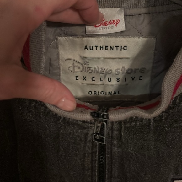 Vintage Authentic Original Mickey Mouse 1928 Men’s Denim Varsity Jacket - Picture 7 of 12